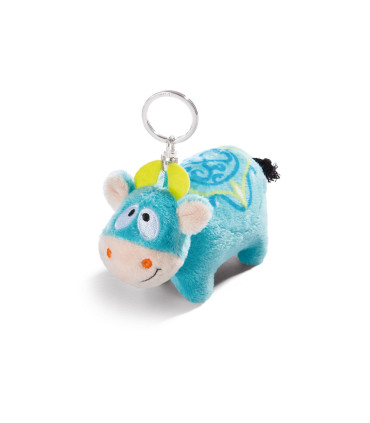 Llavero de Peluche Vaca Moh 10 cm Nici