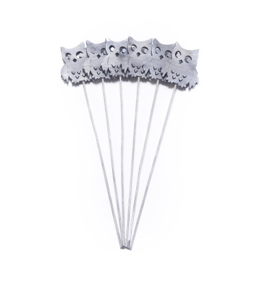 Stick de Búho Gris 6 cm Alparamis