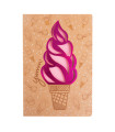 Cuaderno Talbot Kraft Ice Cream 17x25 cm