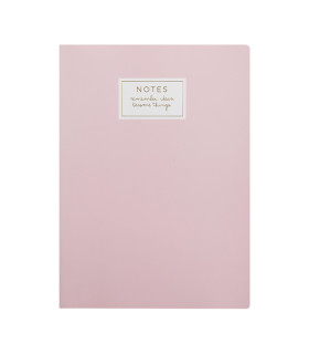 Cuaderno Talbot Flex Rosa Pastel 17x25 cm