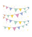 Servilletas 33 x 33 cm Flags