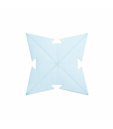 Estrella para Armar 28 cm Verde