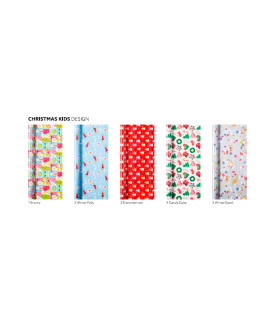 Papel de Regalo Christmas Kids 200 x 70 cm
