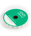 Cinta Troquelada Estrella de Luxe Plateada 1 cm x 10 metros