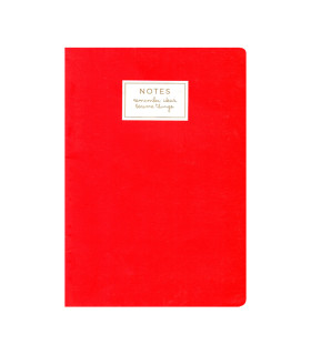 Cuaderno Talbot Flex Rojo 17x25 cm
