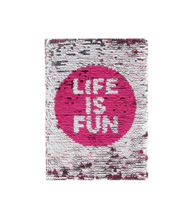 Cuaderno Talbot Fun con Lentejuelas 14x21 cm