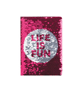 Cuaderno Talbot Fun con Lentejuelas 14x21 cm
