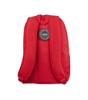 Mochila Espalda Roja Lisa 23 lt Talbot