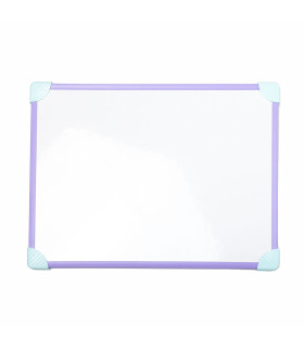 Pizarra 2 en 1 de 40 x 30 cm Violeta