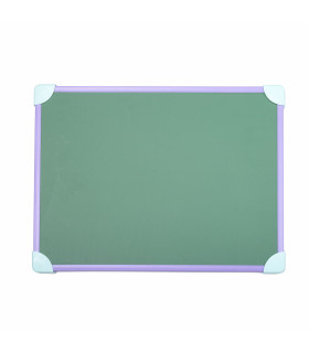 Pizarra 2 en 1 de 40 x 30 cm Violeta