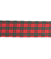 Cinta Escocesa Polyester Roja y Verde 7 cm x 10 metros