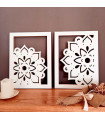 Cuadros Mandalas 30x40 cm x 2