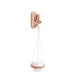 Móvil Portamaceta Colgante Macramé 56 cm con Maceta