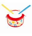 Tambor para Bebés con Luces Hape Instrumento Musical de Juguete a Pilas