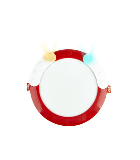 Tambor para Bebés con Luces Hape Instrumento Musical de Juguete a Pilas