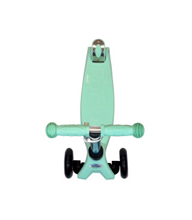 Monopatín de Aluminio Rocker Pro de 4 Ruedas Plegable Verde