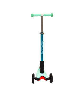 Monopatín de Aluminio Rocker Pro de 4 Ruedas Plegable Verde