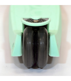 Monopatín de Aluminio Rocker Pro de 4 Ruedas Plegable Verde