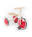 Triciclo de Madera y Hierro Rojo Tinplay