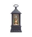 Adorno de Farol Santa y Reno con LED 23 cm Alparamis