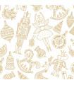 Servilletas 24 x 24 cm Vintage Decor Xmas