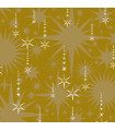 Servilletas 33 x 33 cm Sprinkle Rain Gold Xmas