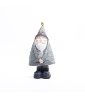 Adorno de Papá Noel con Regalo 18 cm Alparamis