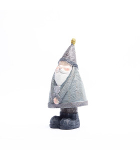 Adorno de Papá Noel con Regalo 18 cm Alparamis
