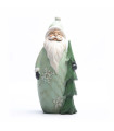 Adorno de Papá Noel con Pino 24 cm Alparamis