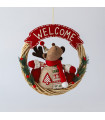 Corona Bienvenida Xmas Reno 34 cm Alparamis