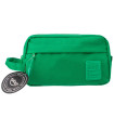 Cartuchera con 2 Cierres Classics Lisa Verde Benetton 2 lt Talbot