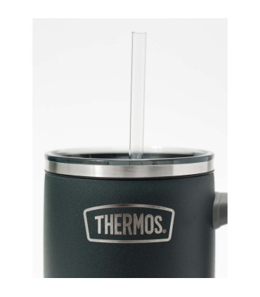 Taza Térmica con Asa y Sorbete Thermos Classic 850 ml Gris