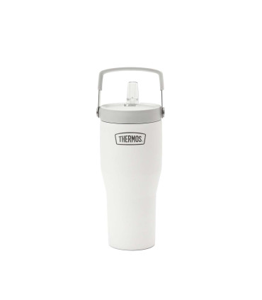 Vaso Térmico con Asa y Sorbete Thermos Classic 850 ml Blanco