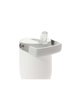 Vaso Térmico con Asa y Sorbete Thermos Classic 850 ml Blanco