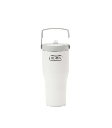 Vaso Térmico con Asa y Sorbete Thermos Classic 850 ml Blanco
