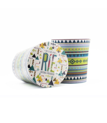 16 Paquetes de 2 Vasos Plásticos Simples Secretos