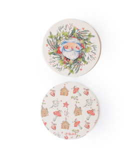 12 Paquetes de 8 Posavasos Bosque Encantado
