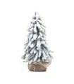 Arbolito de Navidad Nevado 31 cm Alparamis
