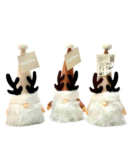Adorno de Duende de Navidad con Luz LED 25 cm Alparamis