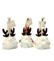 Adorno de Duende de Navidad con Luz LED 25 cm Alparamis