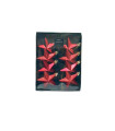 Estrellas Rojas de 6 cm x 8 Alparamis