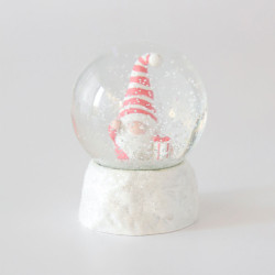 Esfera de Nieve Duende Xmas Romantic 11 cm Alparamis