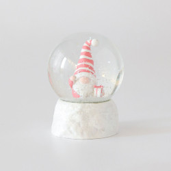 Esfera de Nieve Duende Xmas Romantic 11 cm Alparamis