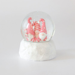 Esfera de Nieve Duende Xmas Romantic 13 cm Alparamis