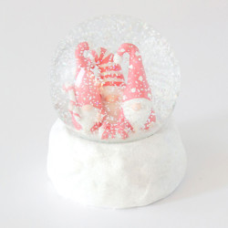 Esfera de Nieve Duende Xmas Romantic 13 cm Alparamis