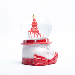 Esfera de Nieve Snowman 16 cm Alparamis