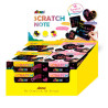Scratch Note Block 12 Pz en 2 DiseÃ±os con Exhibidor Avenir