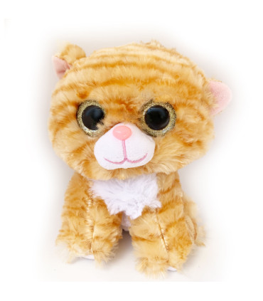 Peluche Térmico Gatito Naranja Fur Buddies