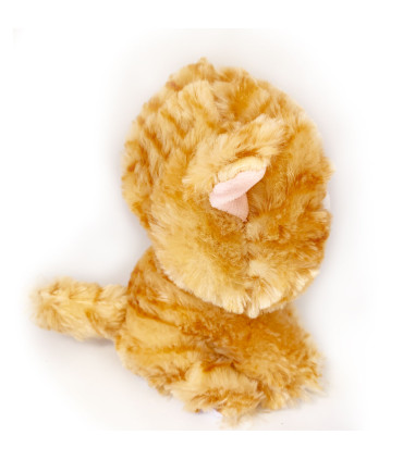 Peluche Térmico Gatito Naranja Fur Buddies