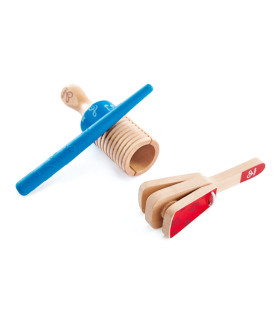 Dúo de Percusión de Juguete Hape